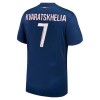 Oficiální Fotbalový Dres Paris Saint-Germain Kvaratskhelia 7 Domácí 2024-25 pro Muži